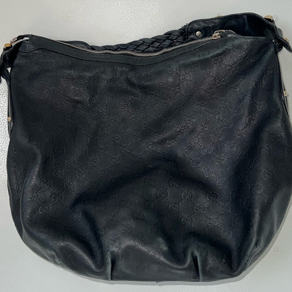 ✨AUTHENTIC✨ Gucci Hobo Bag with Braided Strap - Picture 4 of 13